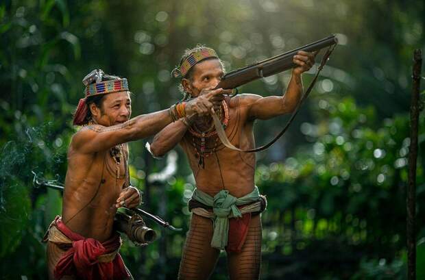 Красивые и загадочные фото дикого племени