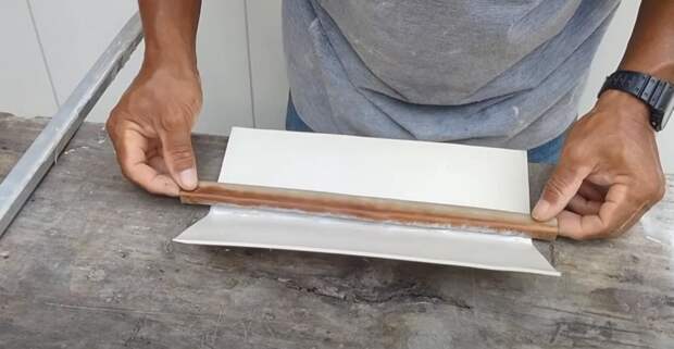 Как сделать шаблон для подрезки керамической плитки