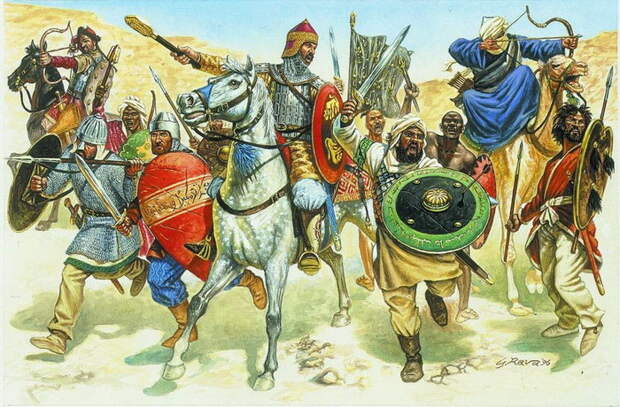 Военные картины Giuseppe Rava