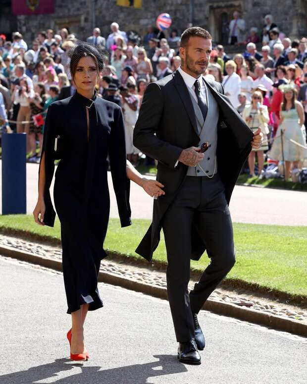David and Victoria Beckham royal wedding