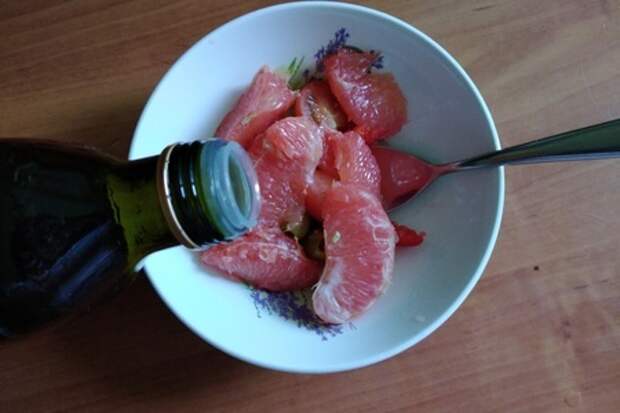 Салат с грейпфрутом #постныйстол: шаг 4