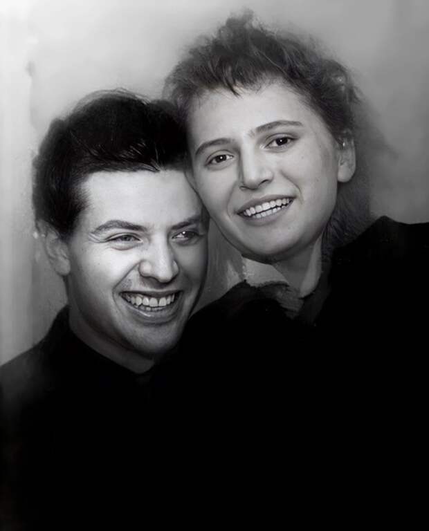 Александр Ширвиндт с женой Людмилой. 