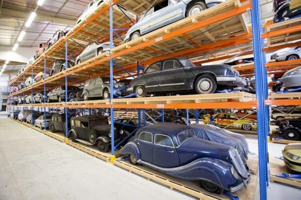 Резервные запасы музея Peugeot peugeot, авто, автомобили, автомузей, автоспорт, музей, ралли, ретро авто
