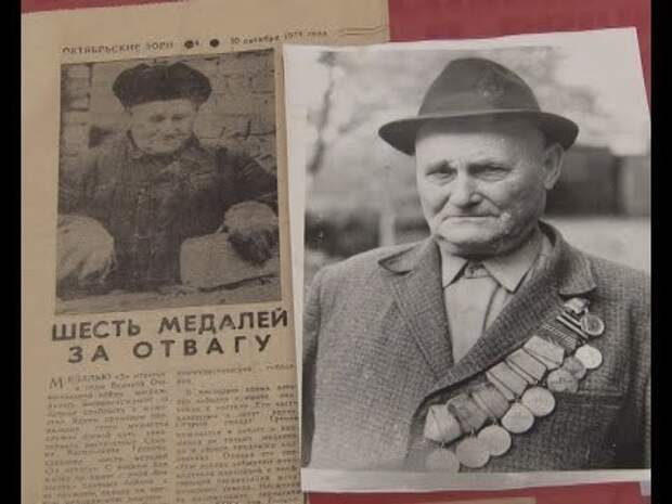 Семён Васильевич Грецов - 6 медалей За отвагу