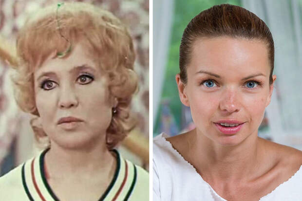 Как выглядели в одном и том же возрасты современные и советские знаменитости