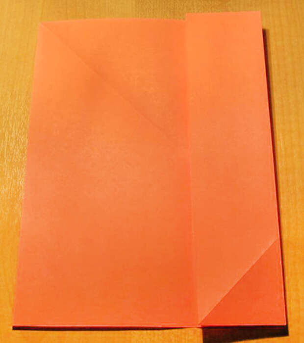 Сделать конверт из квадратного листа без клея02