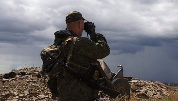 Военнослужащий Народной милиции ЛНР. Архивное фото