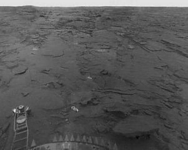 Изображение поверхности планеты «Венера», снимок станции «Венера-13»