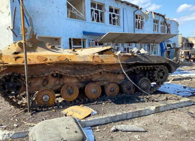 Катастрофа ВСУ под Горловкой этой ночью. 95-ю бригаду армии Украины раскатали всеми видами вооружений (2022)