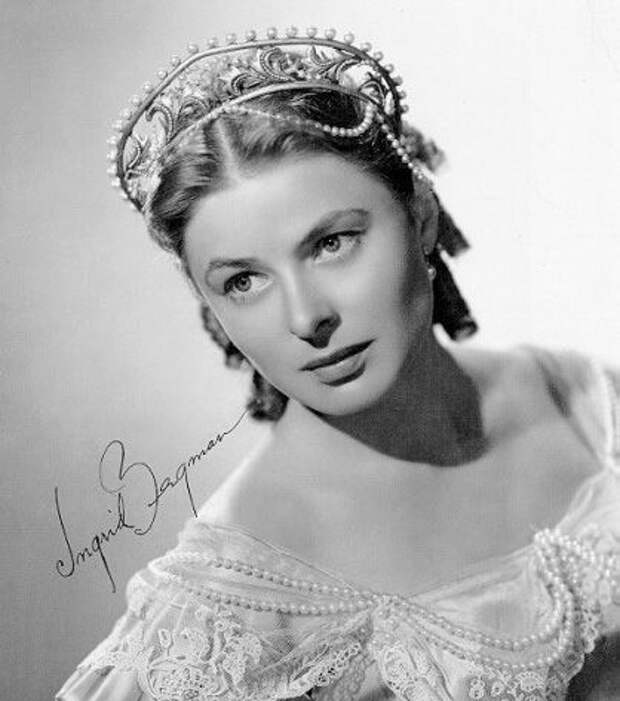 Шведская красавица Ингрид Бергман. Фото / Ingrid Bergman. Photo