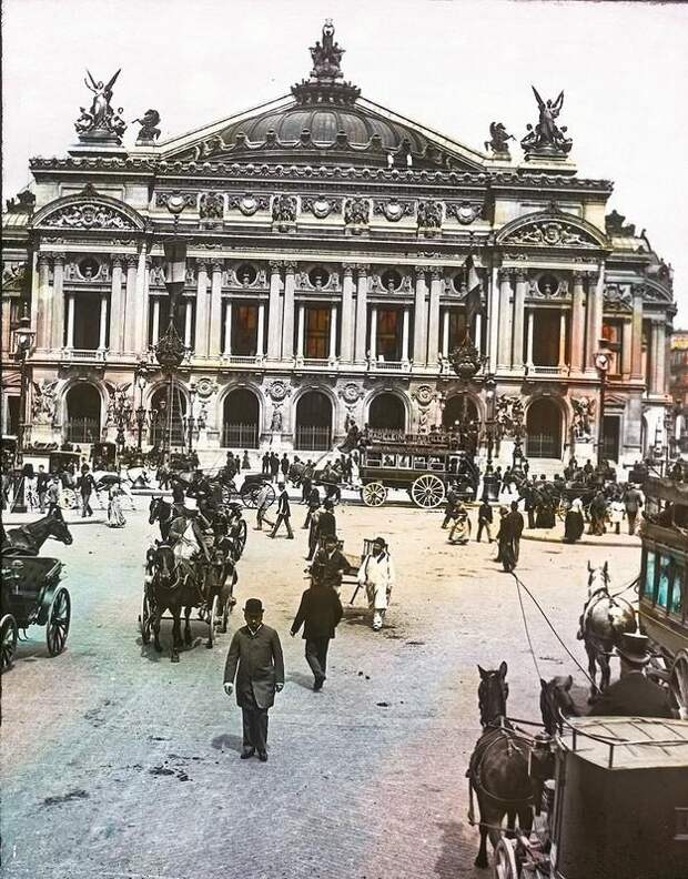 paris09 Париж тогда и сейчас