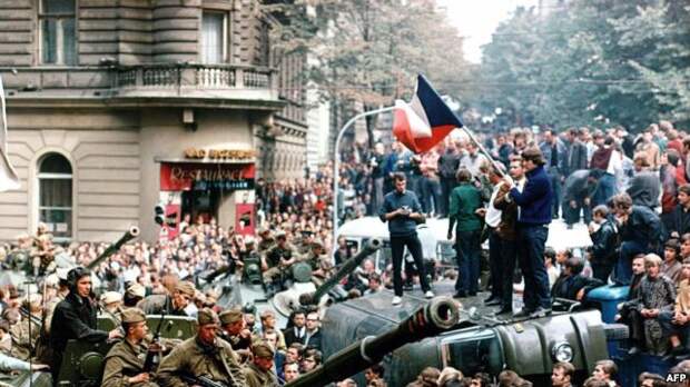 Вторжение советских войск в Чехословакию, 21 августа 1968 года