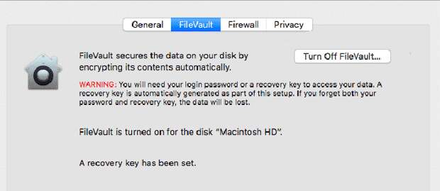 Fix Macos Broken Update Turn Off Filevault