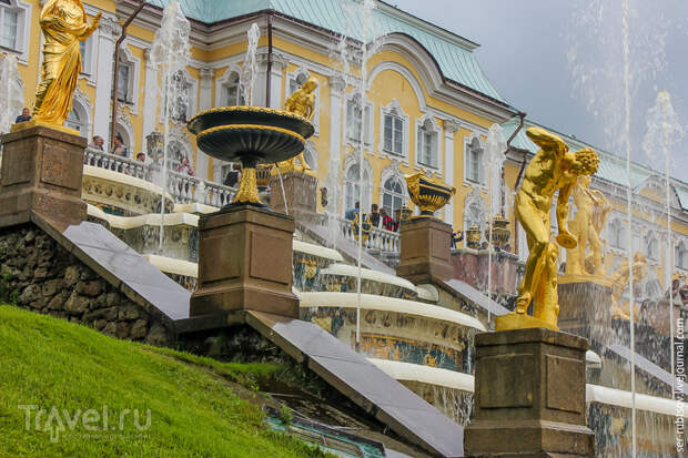 Прогулка по паркам Петергофа / Фото из России