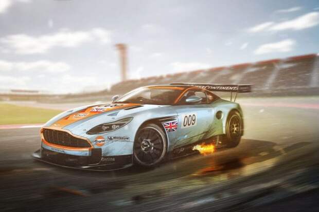 Aston Martin DB11 гонки, ле-ман