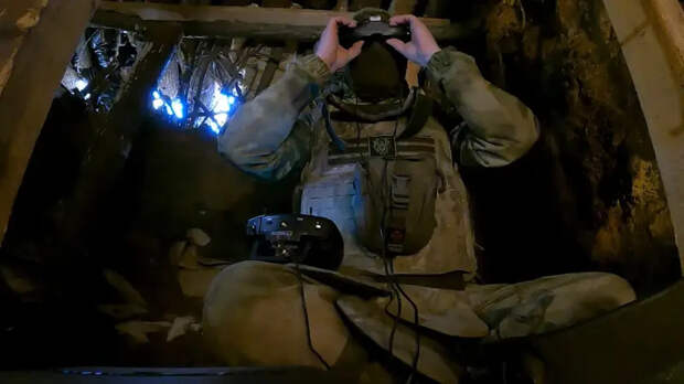 В Сумской области сняли на видео засаду операторов БПЛА ВС РФ на колонну ВСУ