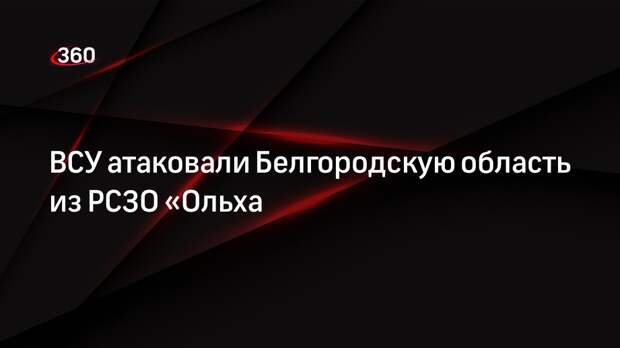 Минобороны: силы ПВО сбили два снаряда РСЗО «Ольха» над Белгородской областью