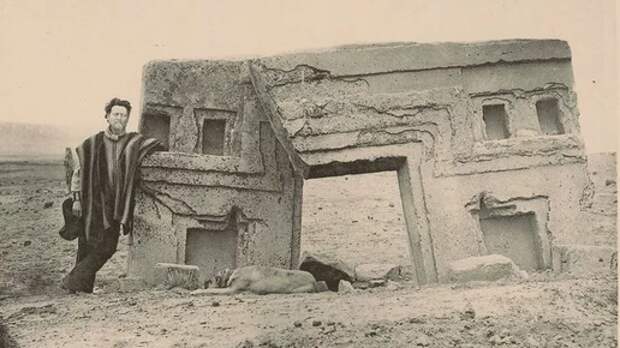 Великие сооружения древних на старинных фотографиях и их современное состояние. Вид с одного места