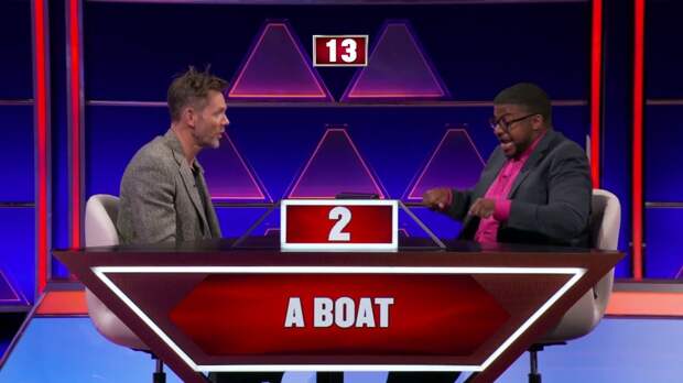 The $100,000 Pyramid Exclusive Sneak Peek Showcases Joel McHale’s Quest For a Spot in The Winner’s Circle