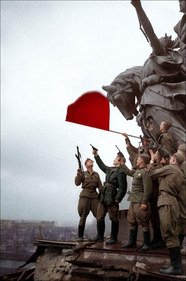 раскрашеные фотографии