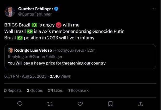НАТО готово теперь делить и Бразилию! На пять разных стран