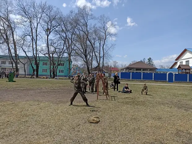 Проект "Приморье – Родина Героев" для подростков проводит уссурийская федерация пэйнтбола