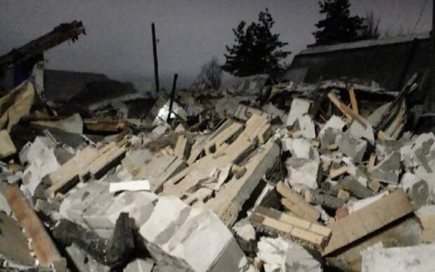 Фото и подробности: в МЧС рассказали об обрушении дома в рязанских Борках