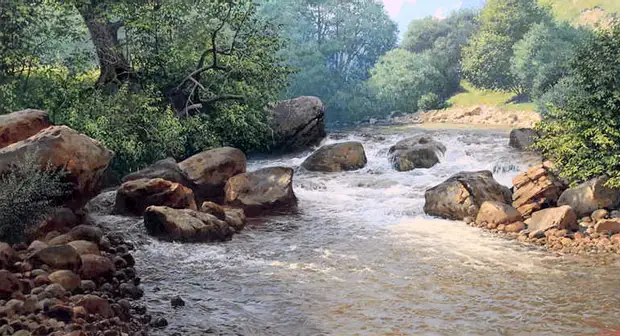 Художник Владимир Фёдоров. Солнышко лесное