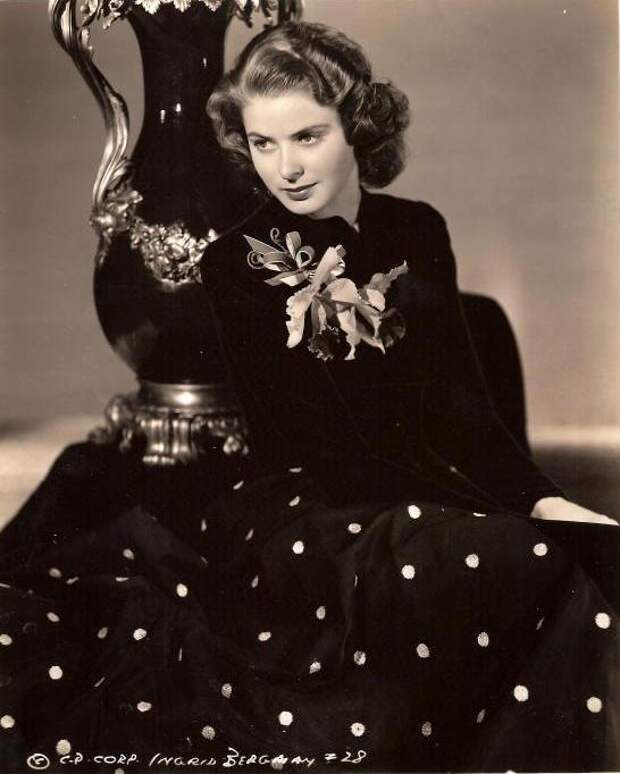 Шведская красавица Ингрид Бергман. Фото / Ingrid Bergman. Photo
