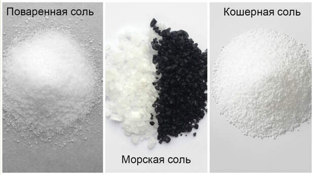 5. Для приготовления пищи вместо мелкой поваренной соли лучше использовать морскую или кошерную кулинария, повар от бога, приготовление еды, секреты, хитрости на кухне.