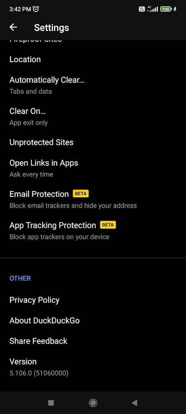 duckduckgo mobile browser