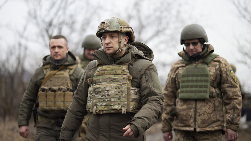 Зеленский прибыл в Донбасс