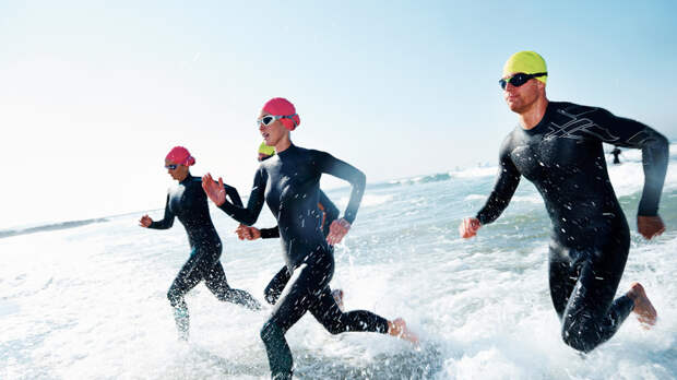 В соревнованиях по триатлону в Шарм-эш-Шейхе приняли участие спортсмены почти из 130 городов мира