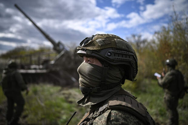 Кадры работы российских военнослужащих на СВО показали на параде Победы