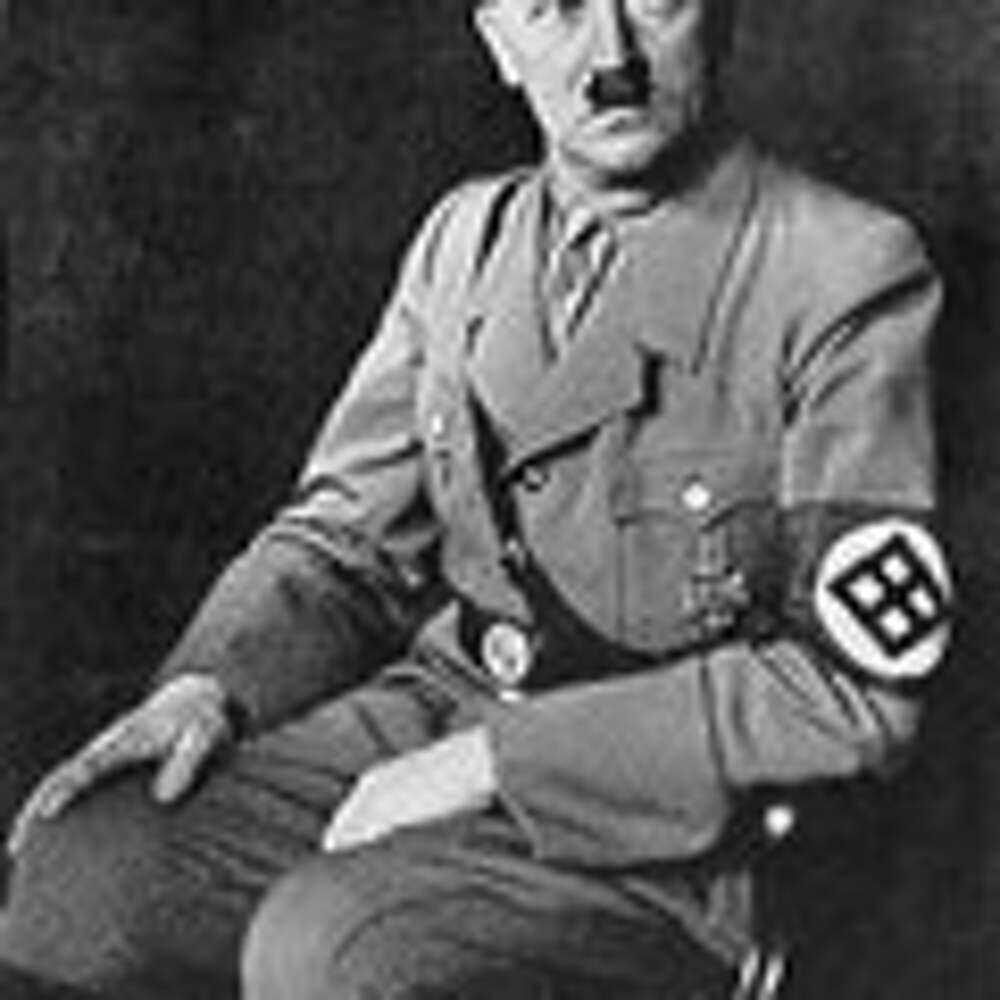 Адольф Гитлер с братьями