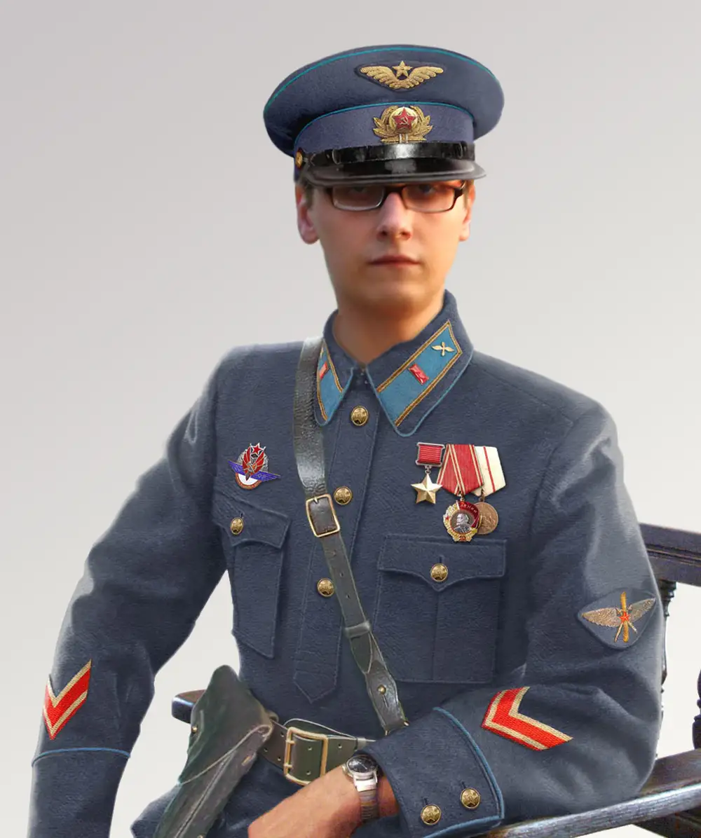 Офицер ВВС РККА 1943