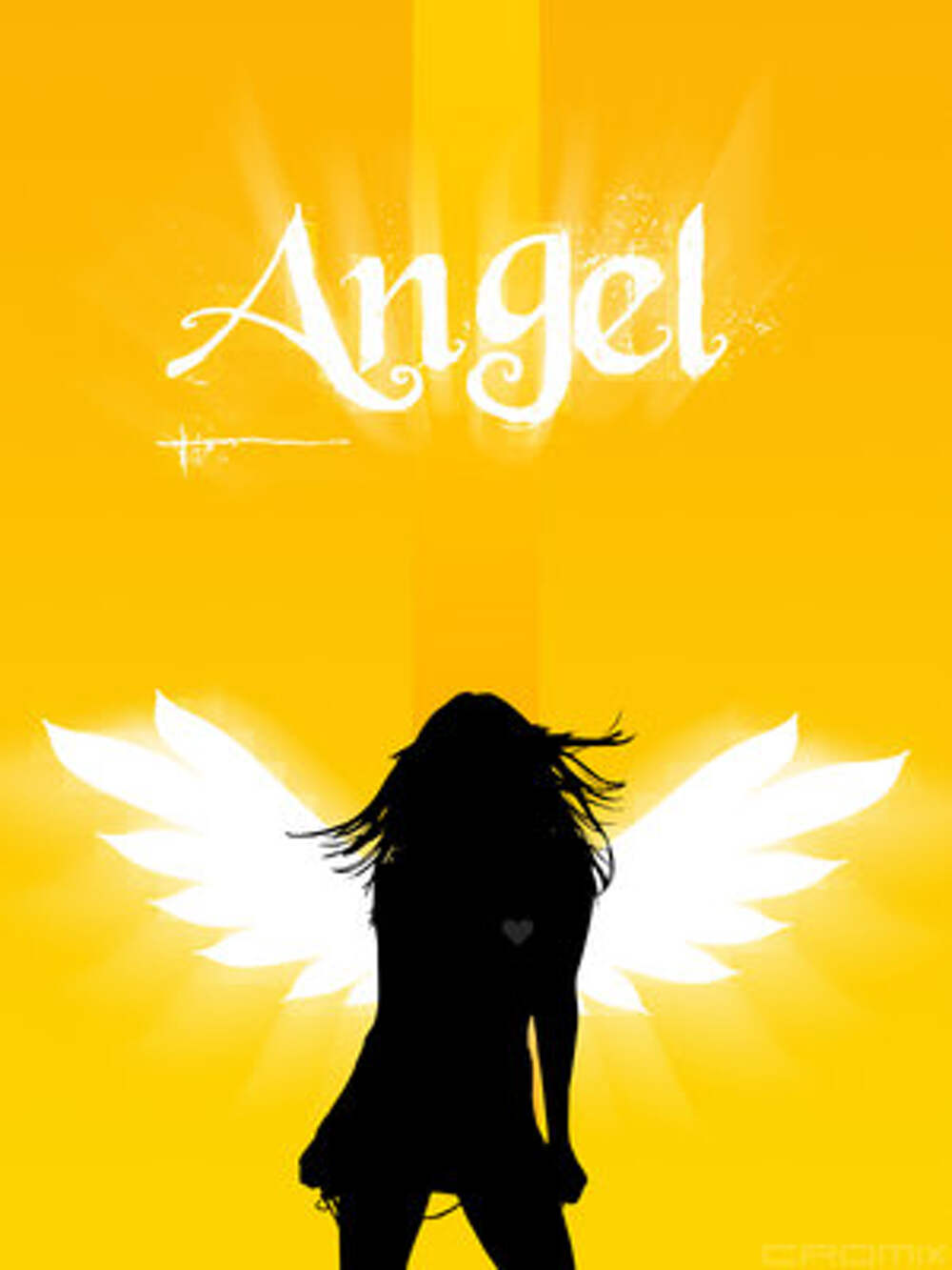 Надпись ангел