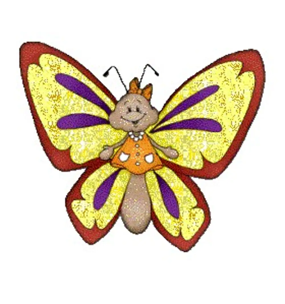 Анимашка бабочка для детей