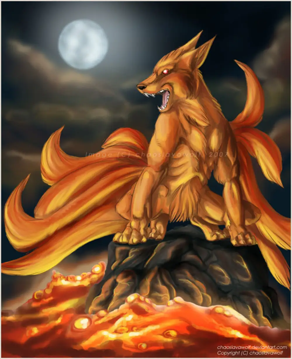 Nine tails