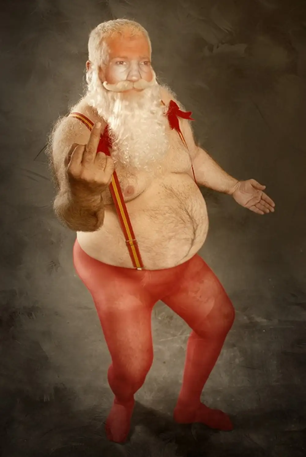 Fat Naked Santa