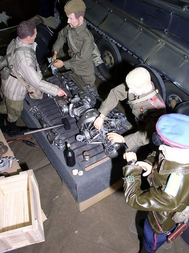 куклы, миниатюра, терминатор