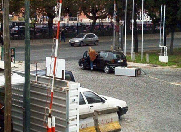 Неприятность на заправке. Неприятность на заправке.