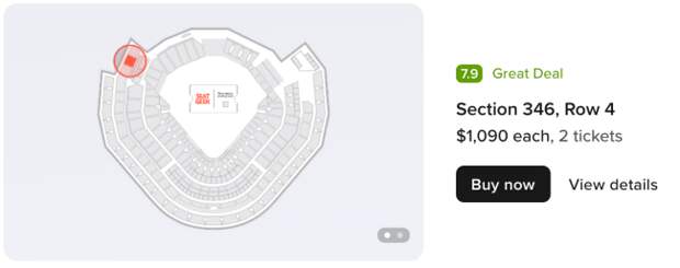 Braves Astros Game 3 Ticket Price World Series Truist Park