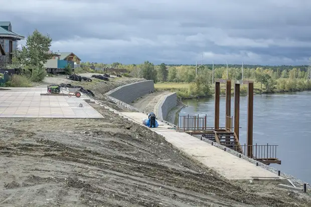 Сысерть набережная городского пруда фото