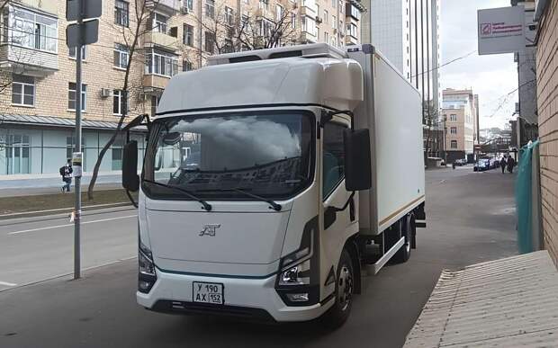 В России начали тестировать новый грузовик
