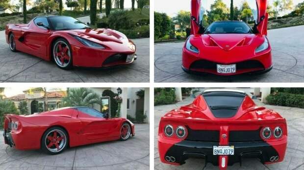 Поддельный Ferrari LaFerrari на базе Acura NSX