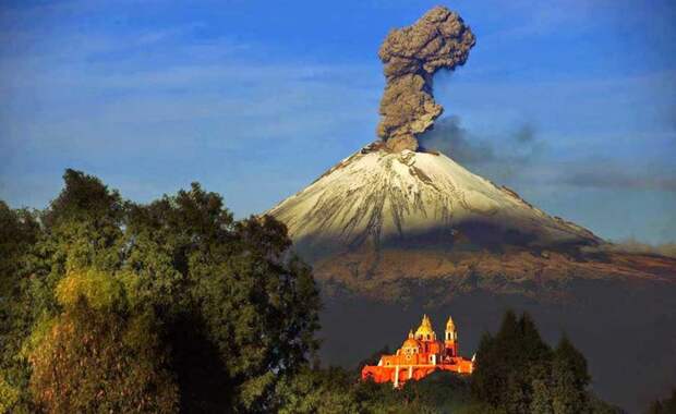 Попокатепетль, Мексика вулканы, опасность, природа