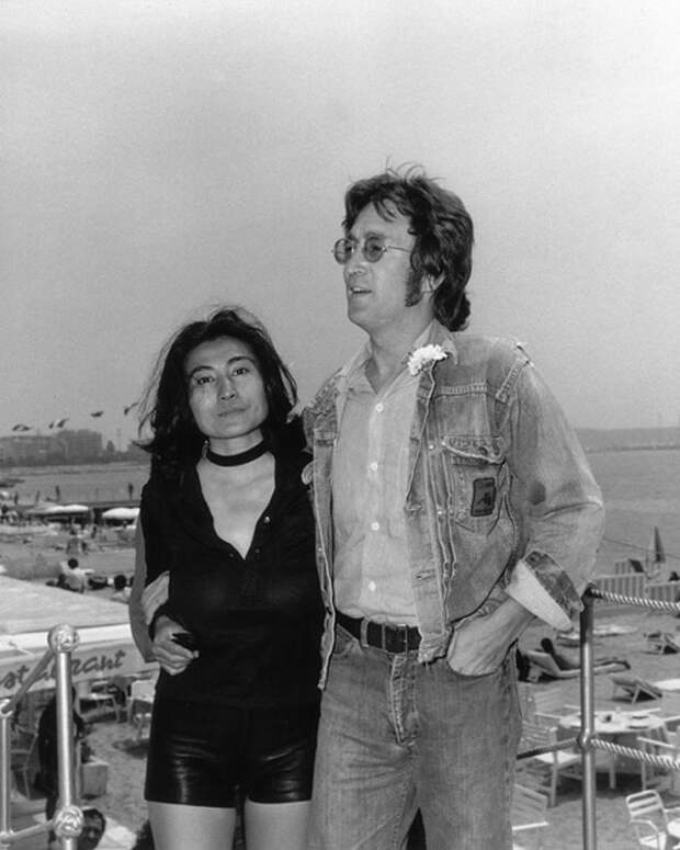 Джон Леннон и Йоко Оно. Фото / John Lennon & Yoko Ono. Photo 