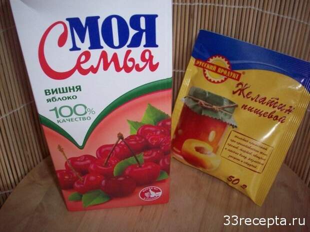 продукты для желе