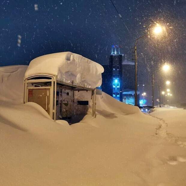 Горшочек, не вари: Норильск в снегу Горшочек, не вари: Норильск в снегу